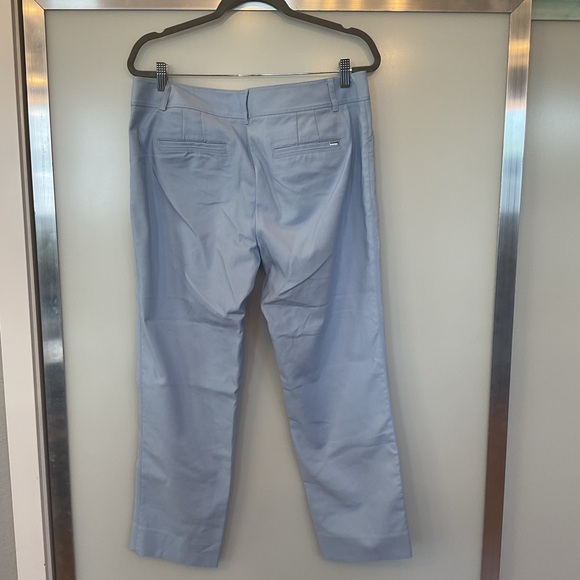 White House Black Market Light Blue Straight Leg Jeans size 12 - Picture 2 of 9